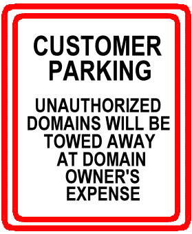 Domain Name Registration and Parking Service